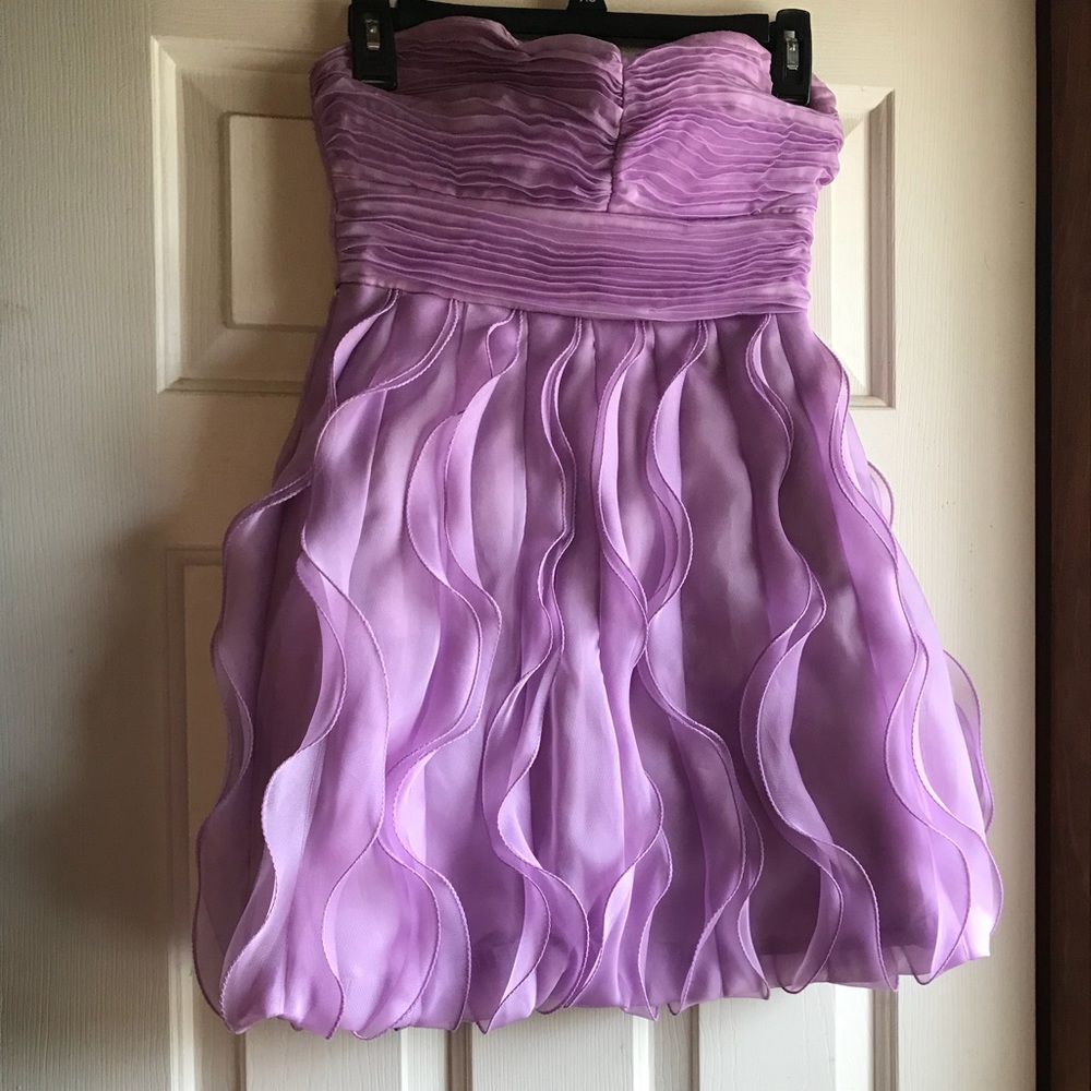 MAX&CLEO lilac mini dress